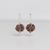 Silver earrings: Pomegranate