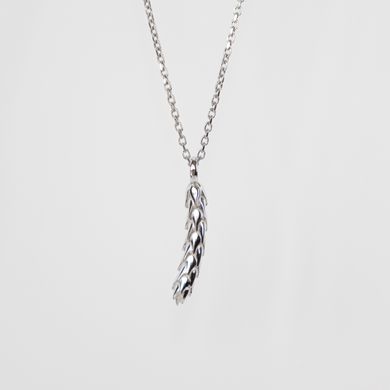 Silver necklace: Colossus