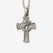 Silver pendant: Cross