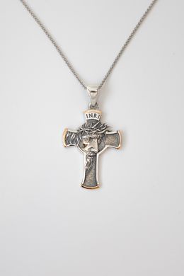 Silver pendant: Cross