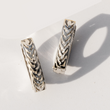 Silver earrings: Ears of wheat