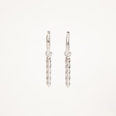 Silver earrings: Ear small (3.5 cm)