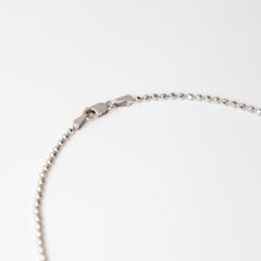 Silver ball chain