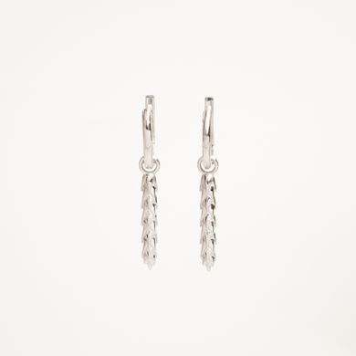 Silver earrings: Ear small (3.5 cm)