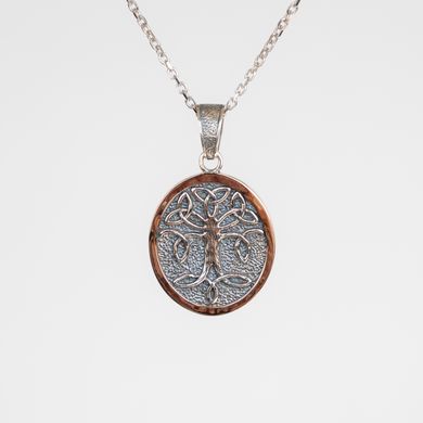 Silver pendant: Tree of life